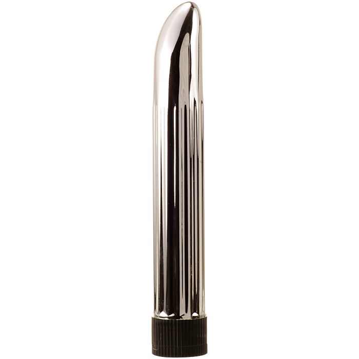 Κλασσικός Ασημένιος Δονητής Minx Sensuous Ribbed 15.5 εκ