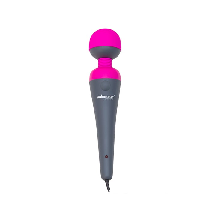Palm Power Plug & Play Wand Massager Pink