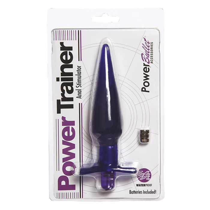 BMS Power Trainer Butt Plug Purple OS