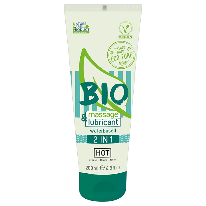 Bio Massage Lubricant 2 In 1 200ml by HOT