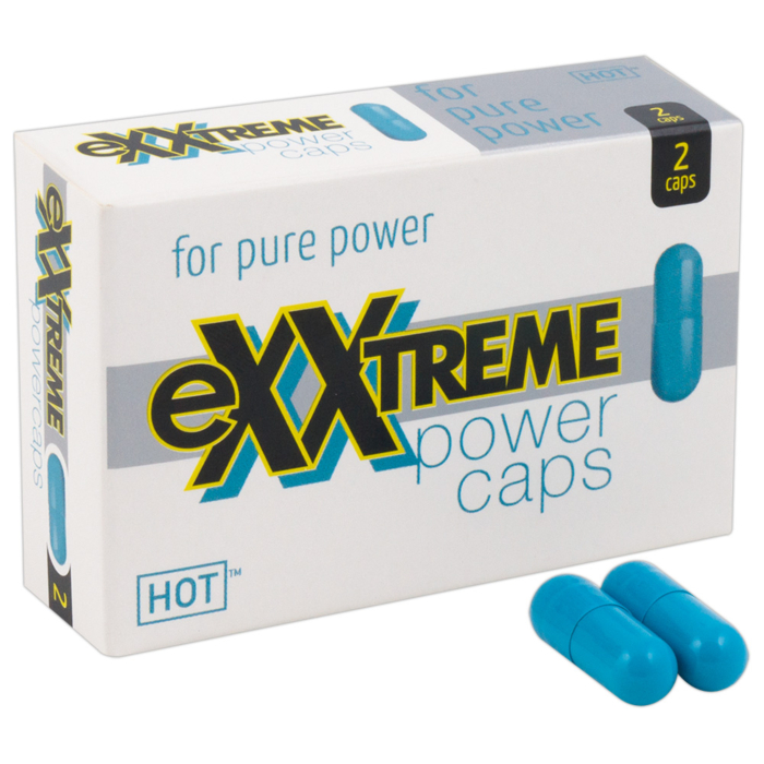 Κάψουλες για ανδρική διέγερση Exxtreme 2 τμ Hot