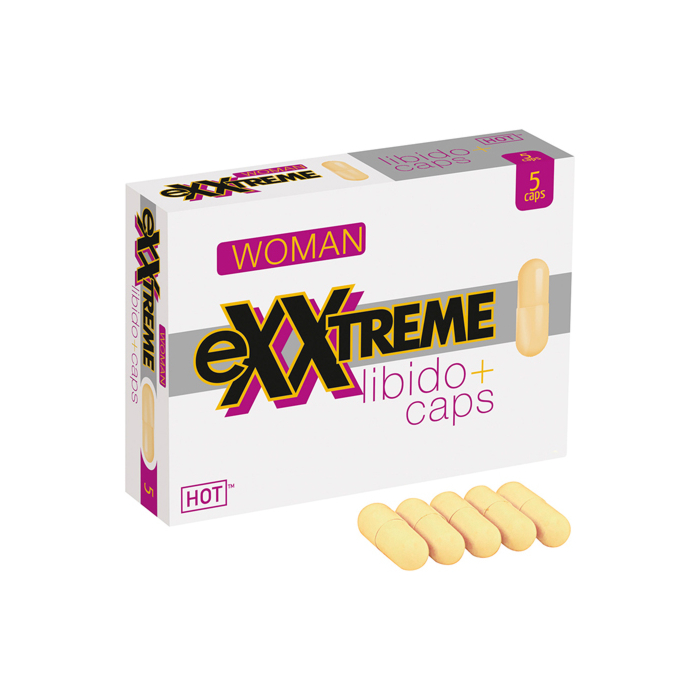 eXXtreme Διεγερτικές Φυτικές κάψουλες 5τεμ 