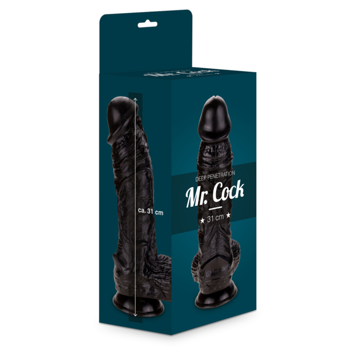 Mr Cock Dong Black 31cm