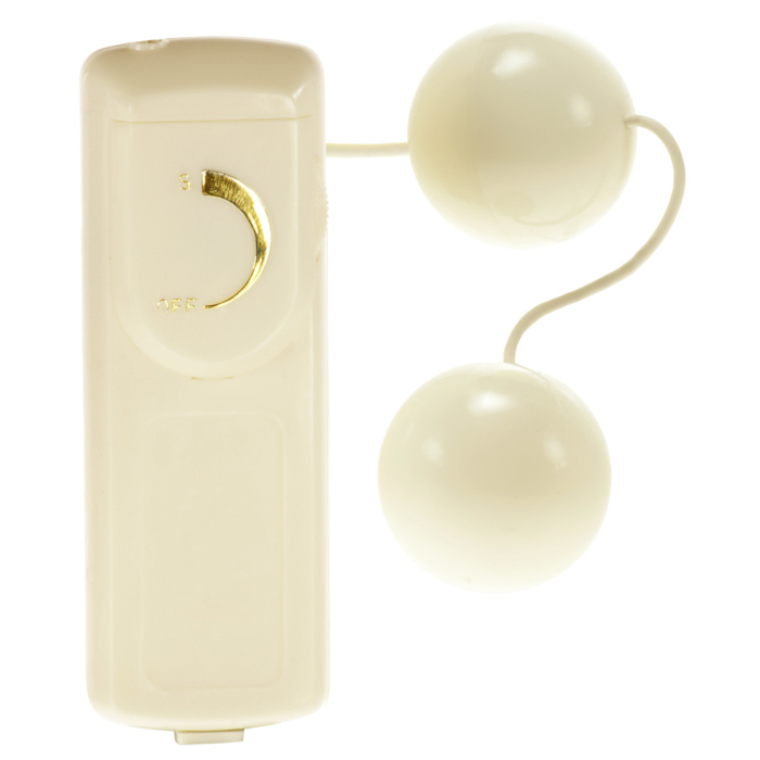 Minx Orgasm Balls Vibrating Love Balls White OS