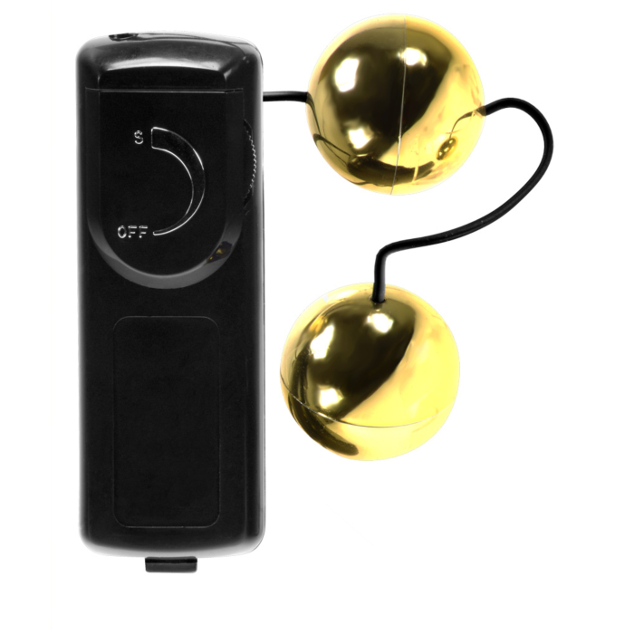 Minx Orgasm Balls Vibrating Balls Gold OS