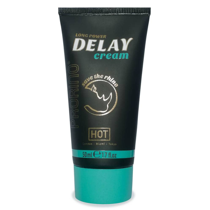 Επιβραδυντική κρέμα Hot Prorino Long Power Delay Cream 50ml - Enhance Intimacy