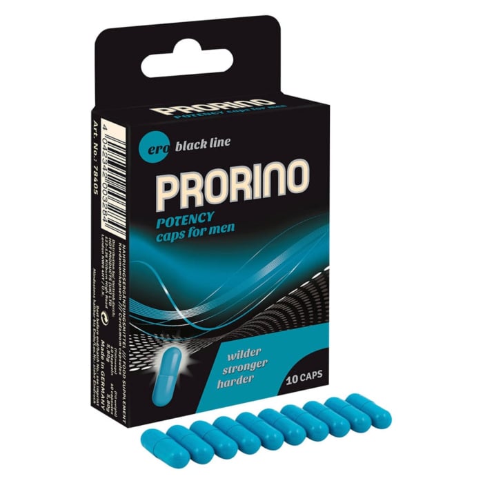 Hot Ero Prorino Black Line Potency 10 κάψουλες