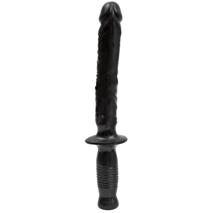 Ρεαλιστικό Ομοίωμα Πέους The Man Handler Dildo 37 cm (Black) - Doc Johnson