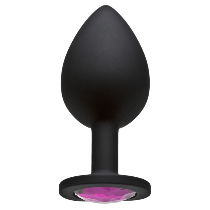 Booty Bling Butt Plug Pink Large