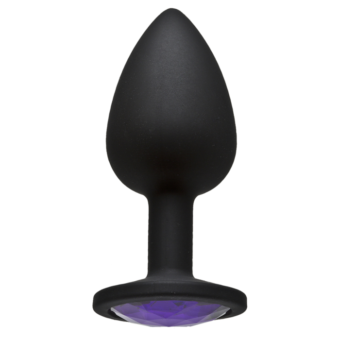 Booty Bling Butt Plug Purple Small
