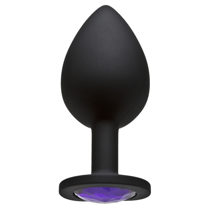 Booty Bling Butt Plug Purple Large