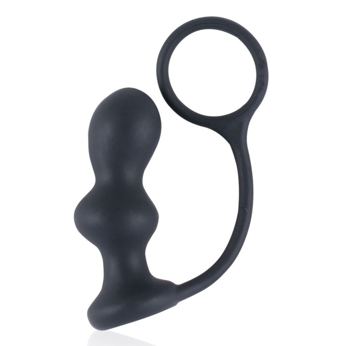 Nanma Dark Stallions Silicone Butt Plug Black 4in