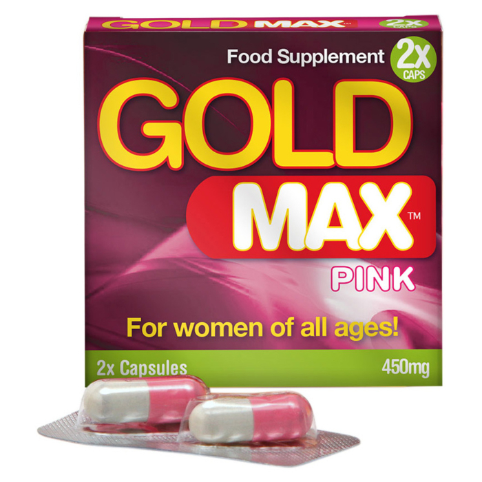 GoldMAX Γυναικεία Διεγερτικά Συμπληρώματα 2x Κάψουλες 450mg