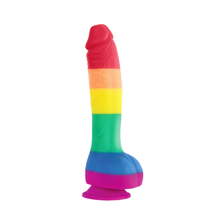 Ομοίωμα με όρχεις Colours Pleasure PRIDE Edition 20εκ.