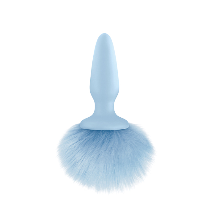 Σφήνα με ουρά NS Novelties Μπλέ Bunny Tails – Σιλικόνη