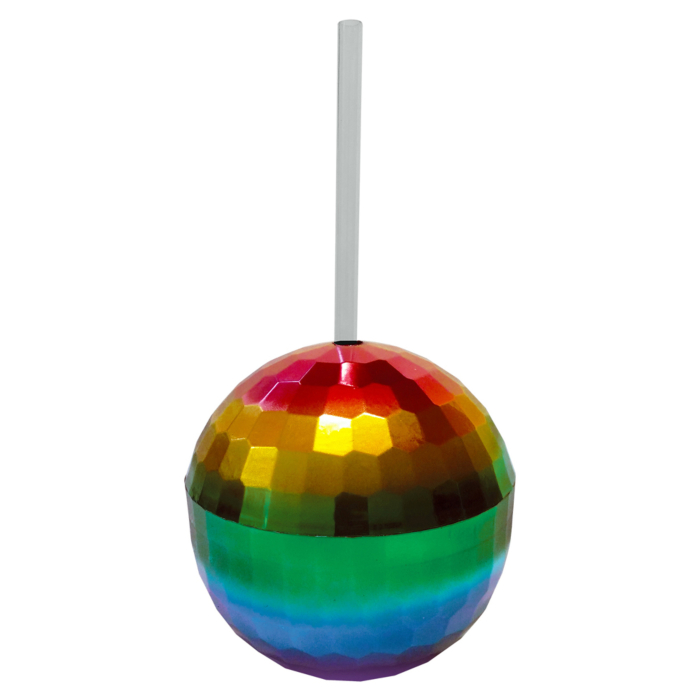 Ποτήρι Rainbow Disco Ball 350ml - Kheper Games 