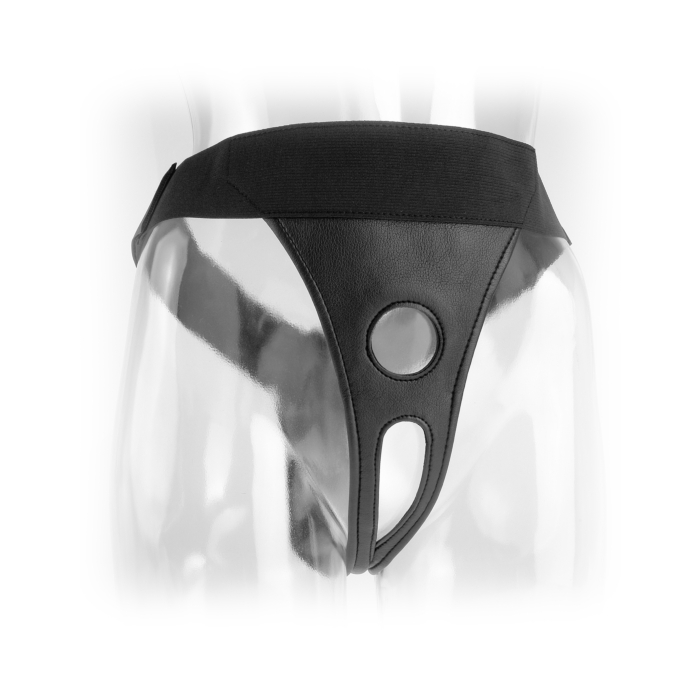 Μαύρο Fetish Fantasy  Crotchless Harness Pipedream