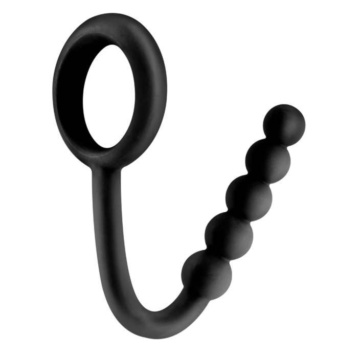 Pipedream Fetish Fantasy Elite Ball Cinch With Anal Bead Black