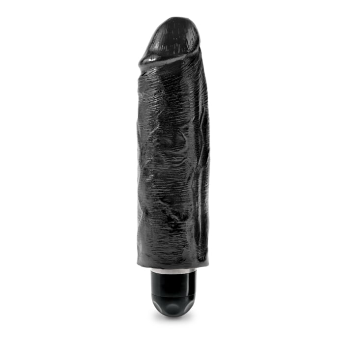 Σκληρός Δονητής King Cock Vibrating Stiffy μαύρο- 15cm