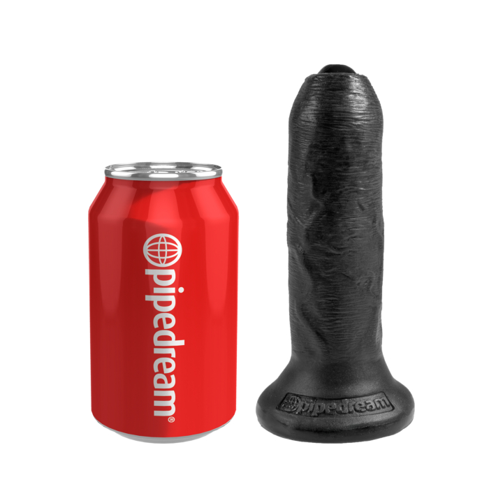 Uncut Μαύρο Ομοίωμα 15.2εκ King Cock