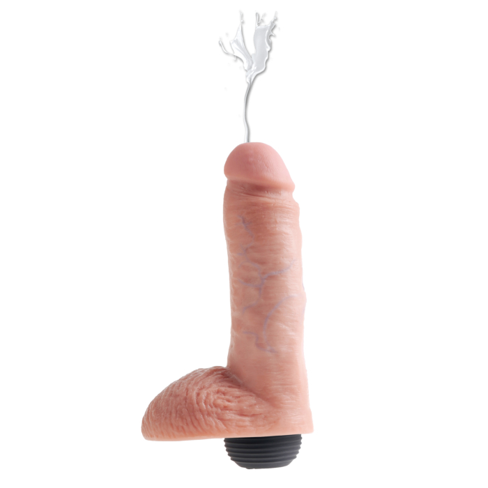King Cock Ρεαλιστικό Squirting Ομοίωμα 20εκ Pipedream