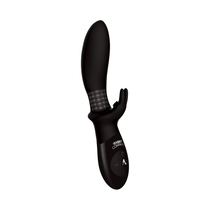 The Rabbit Company Beaded Backdoor Rabbit Black OS