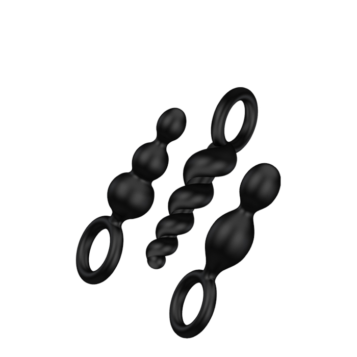 Satisfyer Booty Call  Plugs Black Black