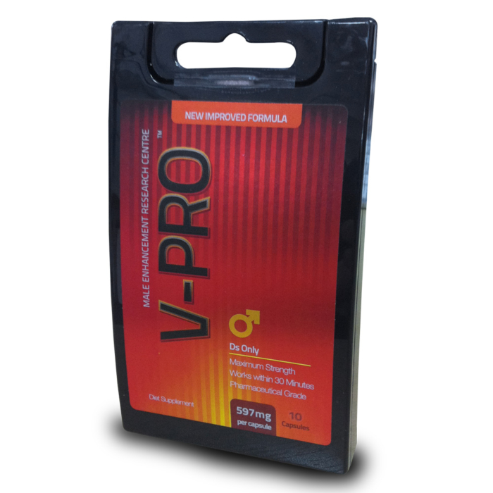 Viapro V-Pro 10 X 597Mg Capsules For Him Red 597mg