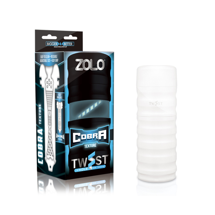 Αυνανιστήρι Zolo Cobra Twist μπλέ