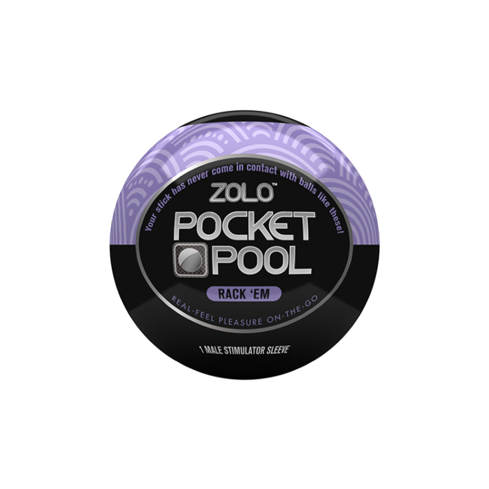 Αυνανιστήρι Zolo Pocket Pool μώβ