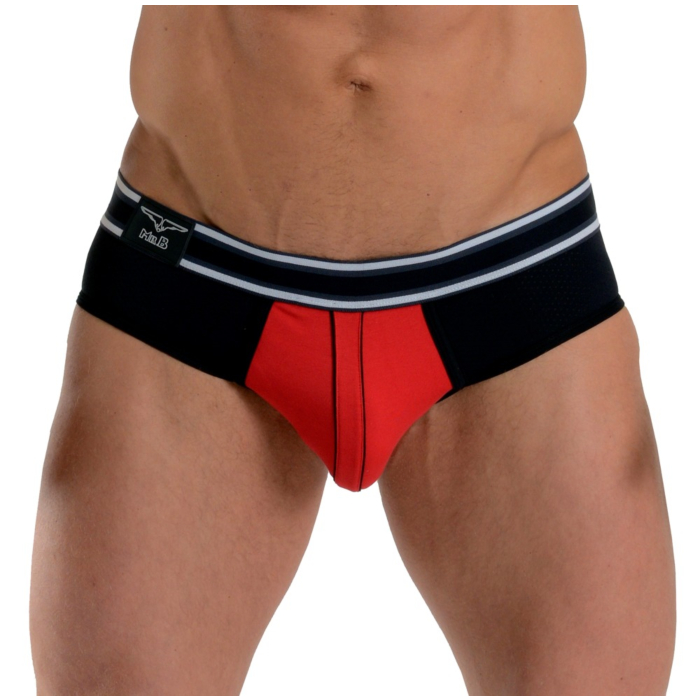 Εσώρουχο Mister B URBAN Bronx Brief Κόκκινο – Sexy & Stylish