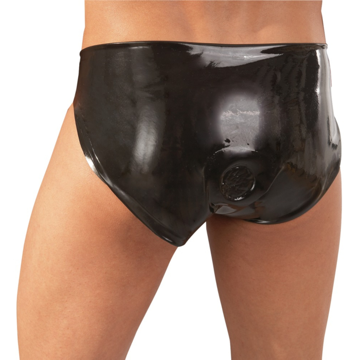 LateX Μαύρο Latex Collection Ανδρικό Σλιπ