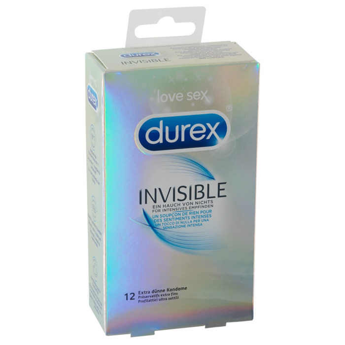 Invisible extra thin pack of 12