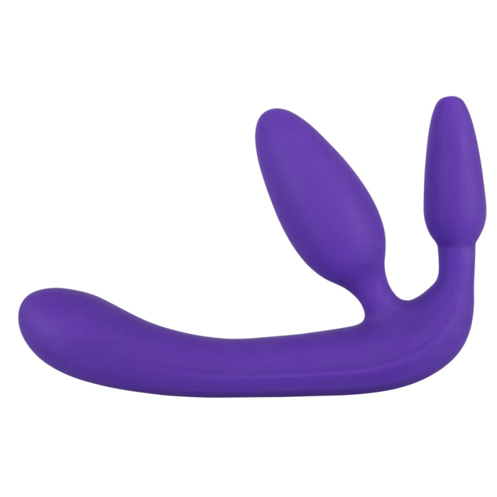 Στραπόν Χωρίς Ζώνη Με Πρωκτική Σφήνα - Strapless Strap-On