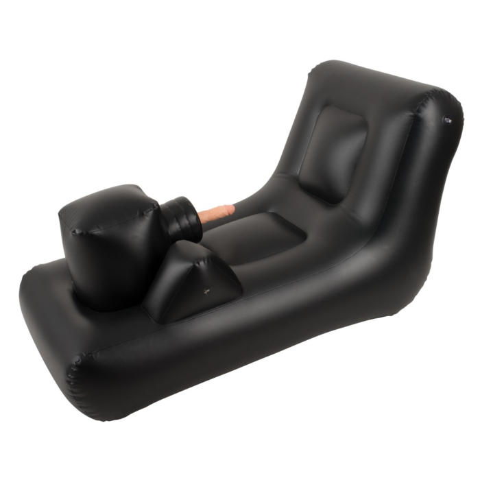 Excellent Power Dark Magic Bed - Μαύρο with 3 Vibrators