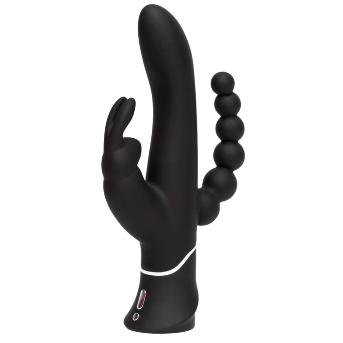 Happy Rabbit - Triple Curve Rabbit Vibrator Black