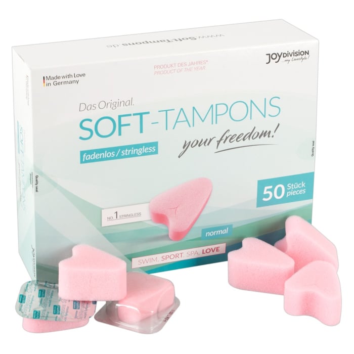 Ροζ Soft Tampons - Joydivision (50 τμχ)