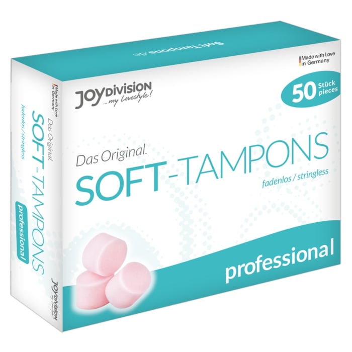 JoyDivision Soft Tampons Original για Ελαφριά Ροή Οικονομική Συσκευασία 50τμχ