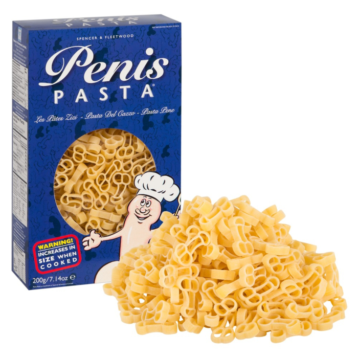 Ζυμαρικά διασκέδασης σε σχήμα Πέους - Erotic Pasta