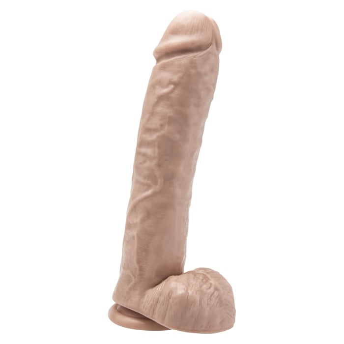 Ρεαλιστικό Ομοίωμα Πέους Get Real Dildo με Όρχεις 23 cm (Light Skin) - Toy Joy