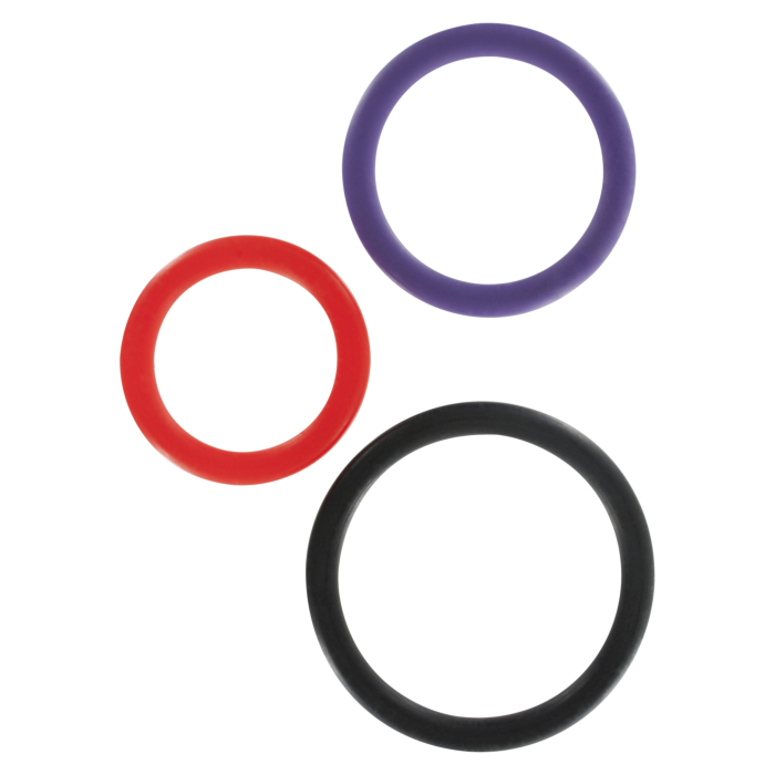 Δαχτυλίδια Πέους Triple Cock Ring Set - Toy Joy