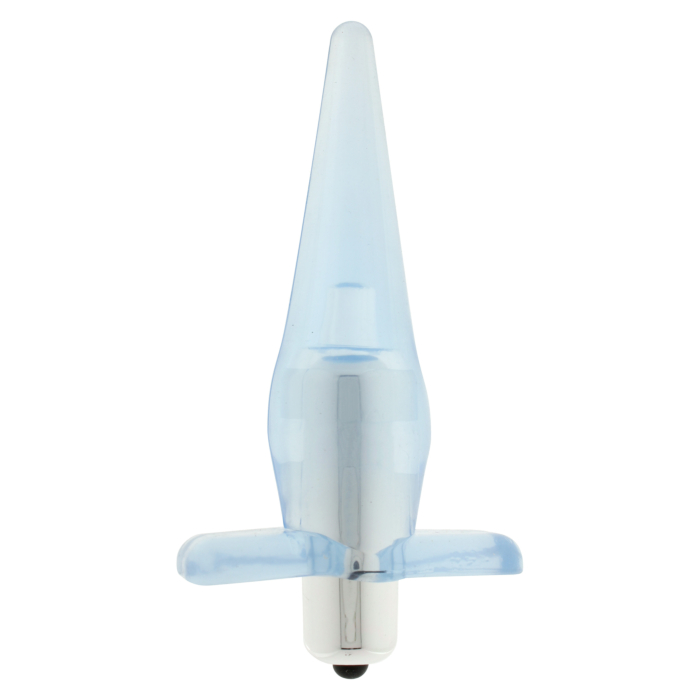 Δονούμενη Πρωκτική Σφήνα Power Butt Plug Stimulation (Γαλάζια) - Toy Joy