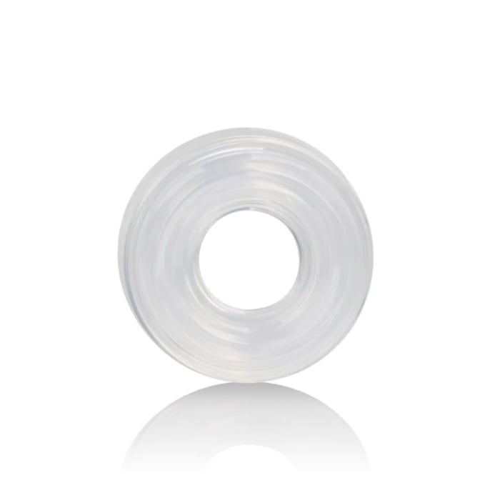 Δαχτυλίδι Πέους Premium Silicone Cock Ring M (Διάφανο) - CalExotics