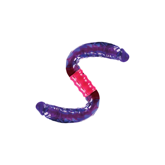 Διπλό Ομοίωμα CalExotics Flexi-Dong Μώβ