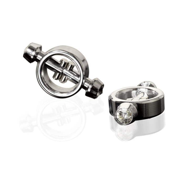 Ασημί κλιπσάκια θηλών Nipple Clamp Pipedream Metal Worx