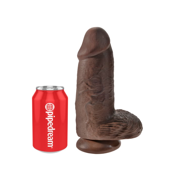 Ρεαλιστικός Δονητής Pipedream King Cock Chubby 23cm