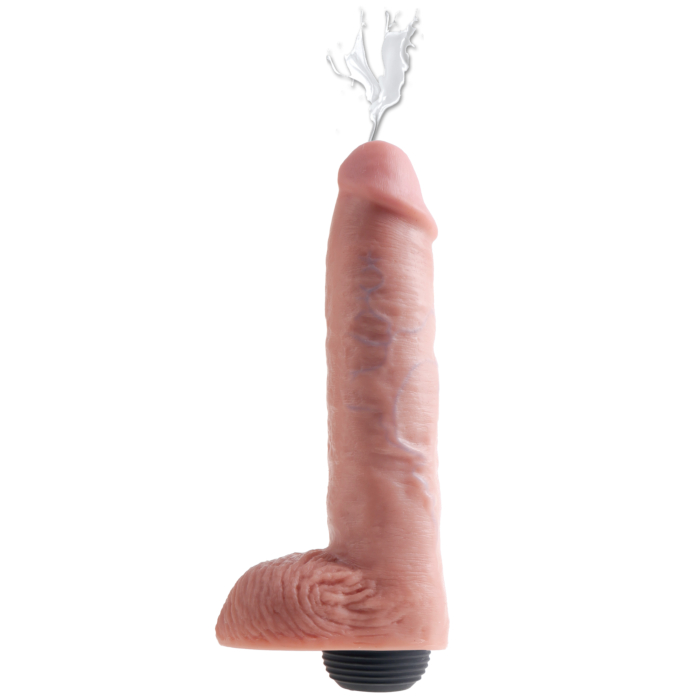 King Cock 11 inch Squirting Cock With Balls