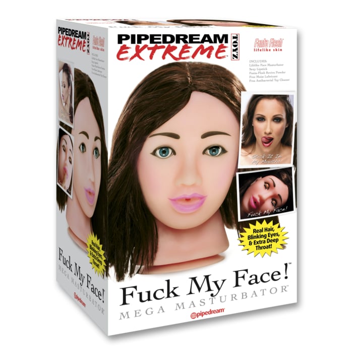 Ερωτική Κούκλα Fuck My Face - Brunette