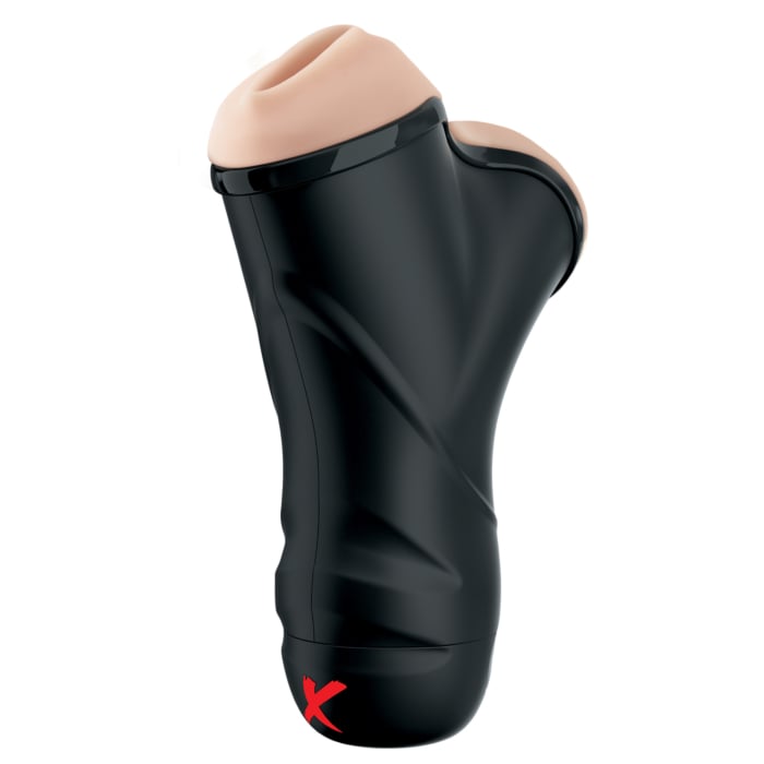 Απολαύστε διπλή διείσδυση με το PDX Lite Vibrating Stroker