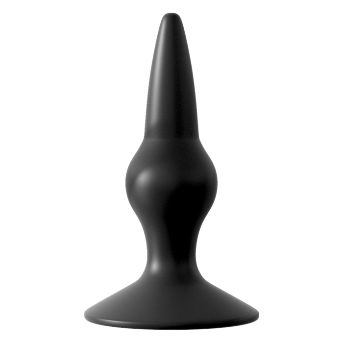 Πρωκτική Σφήνα Σιλικόνης Starter Butt Plug (Μαύρη) - Pipedream Anal Fantasy